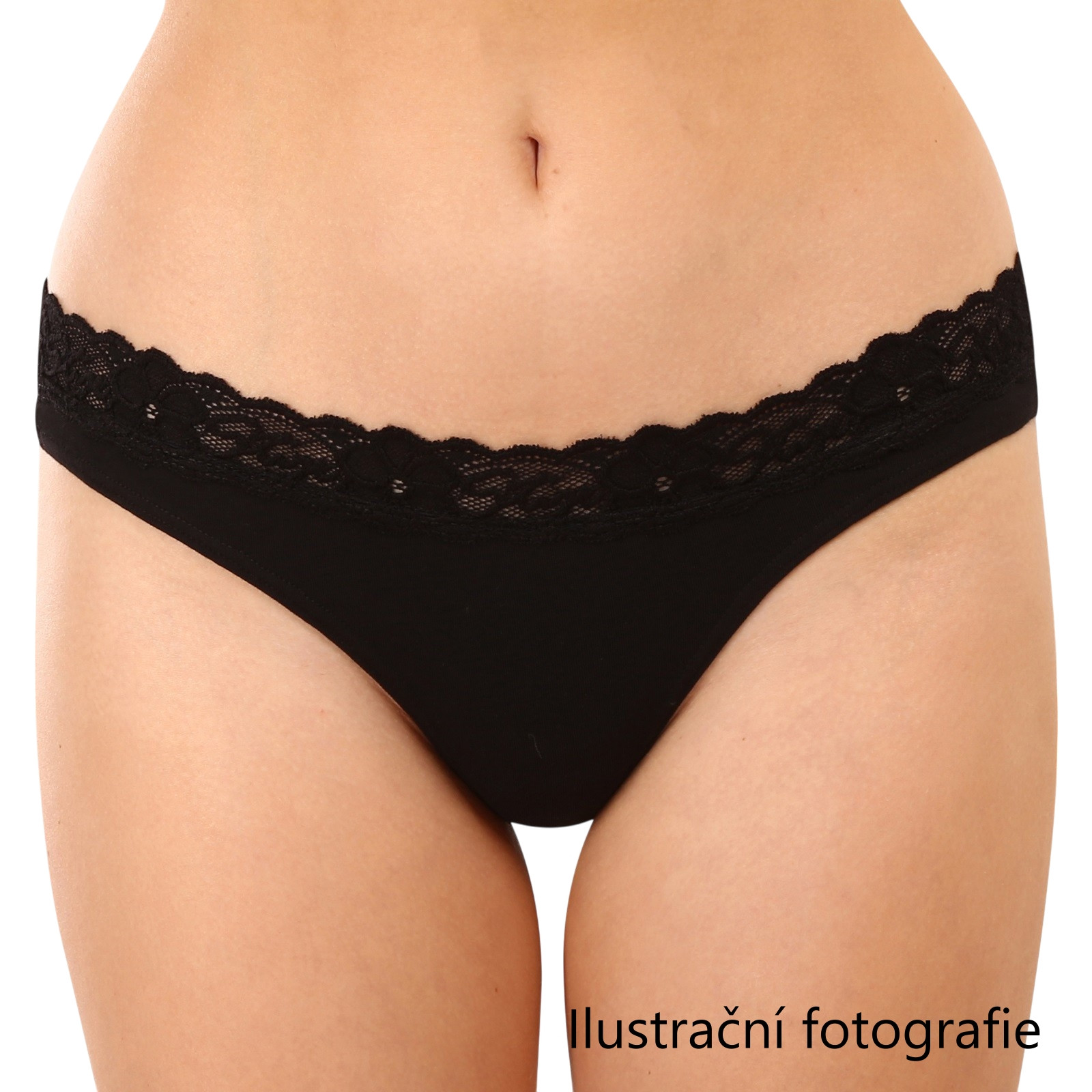 2. jakost dámská tanga Styx krajková S - Obrázek 2