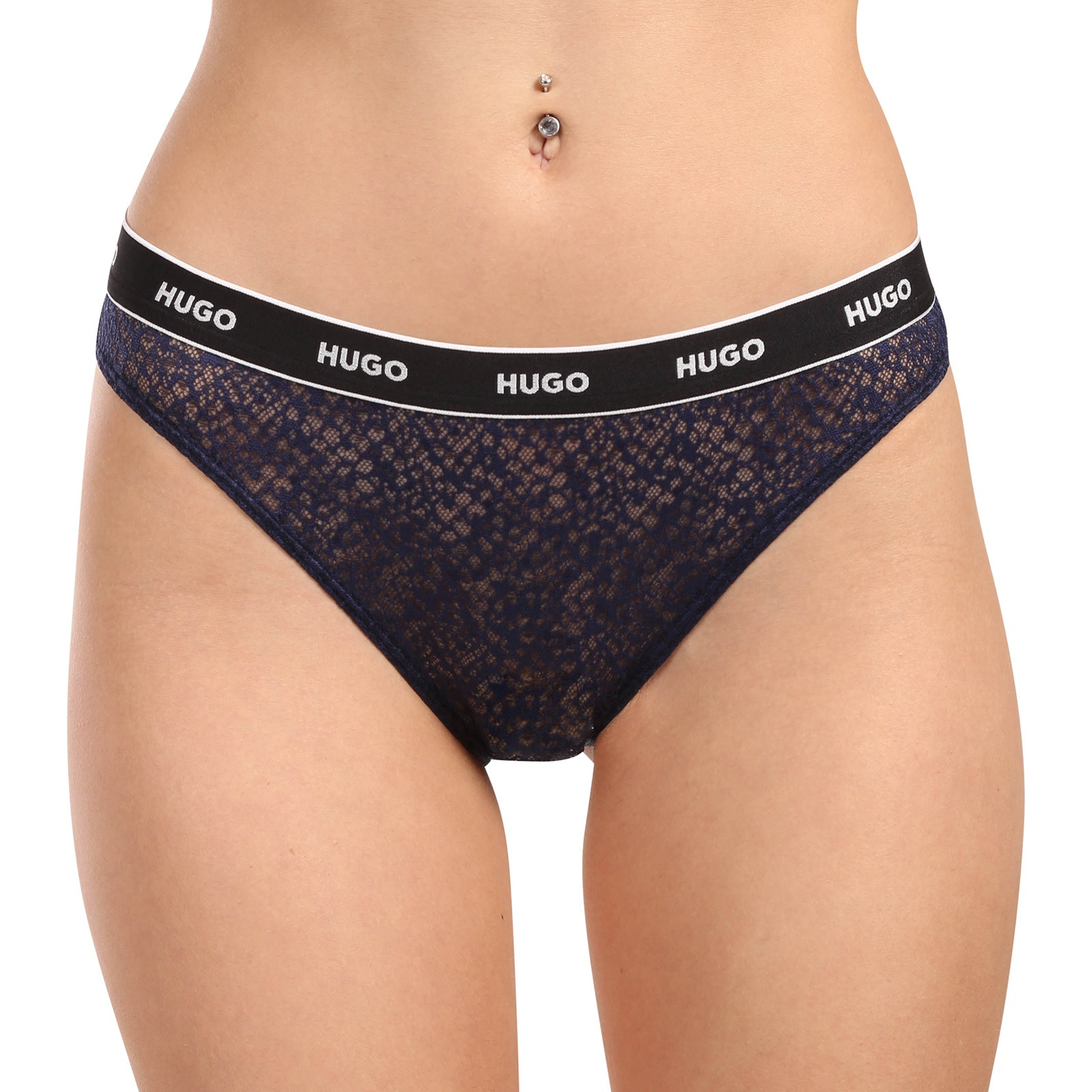 3PACK dámské kalhotky HUGO vícebarevné (50535254 961) 3XL - Obrázek 2