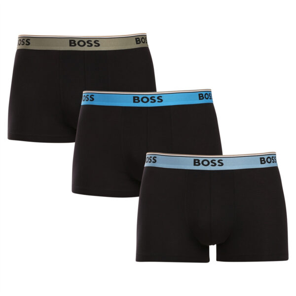 3PACK pánské boxerky BOSS černé (50531684 983) S