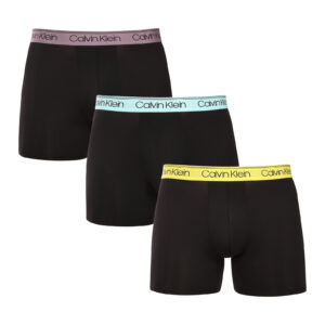 3PACK pánské boxerky Calvin Klein černé (NB2570A-VT5) XL