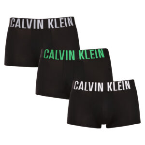 3PACK pánské boxerky Calvin Klein černé (NB3611A-VPA) M