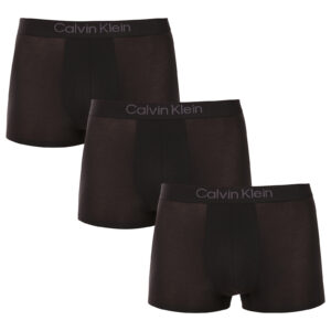 3PACK pánské boxerky Calvin Klein černé (NB4192-UB1) 4XL