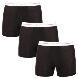 3PACK pánské boxerky Calvin Klein černé (NB4264-UB1) XL