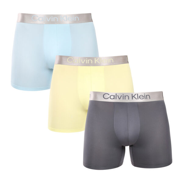 3PACK pánské boxerky Calvin Klein vícebarevné (NB4124-VSC) 4XL