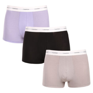 3PACK pánské boxerky Calvin Klein vícebarevné (NB4263-VW6) L