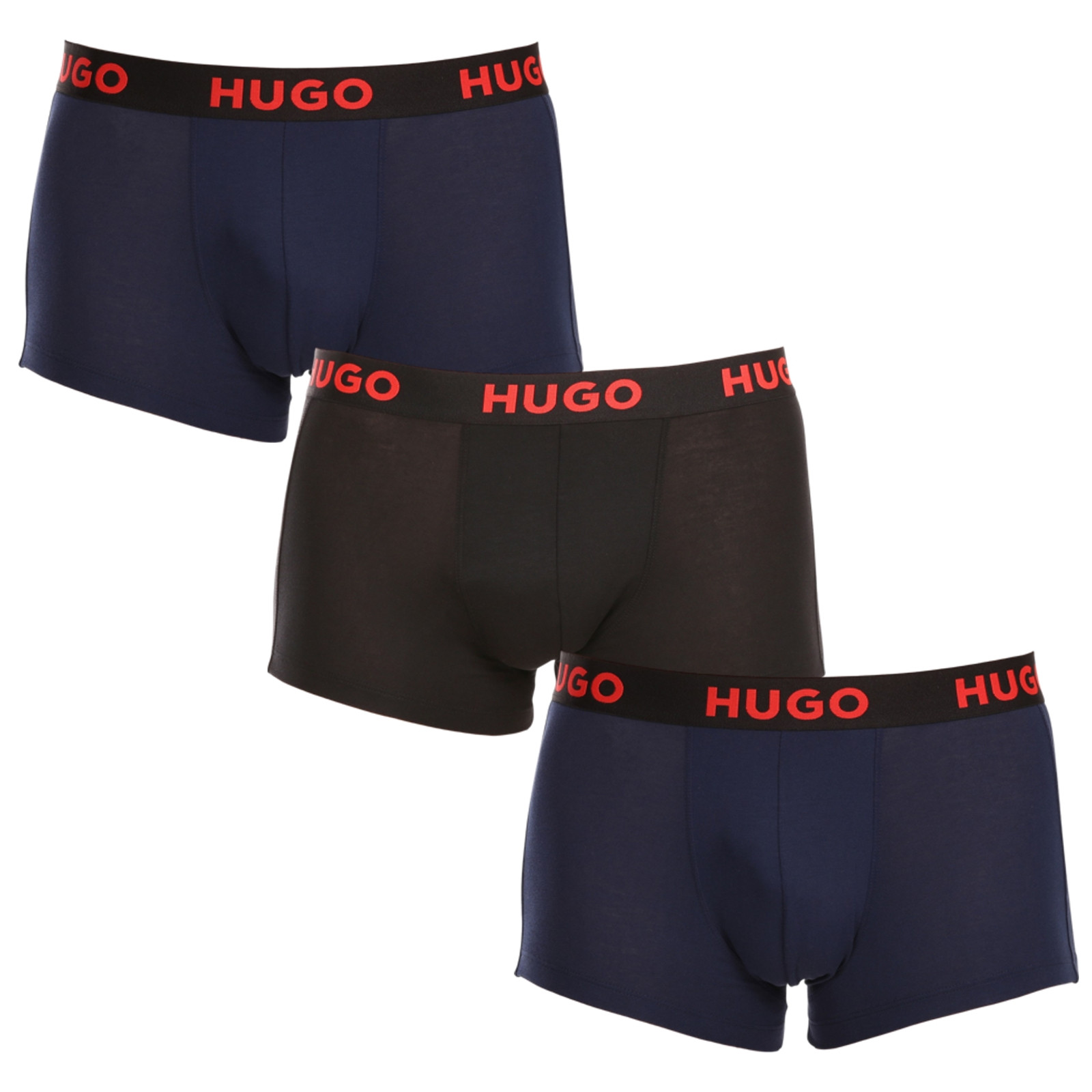 3PACK pánské boxerky HUGO vícebarevné (50496723 406) M