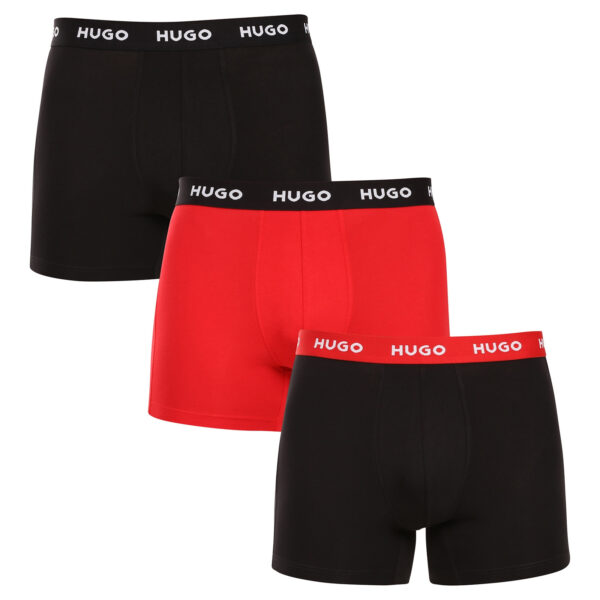3PACK pánské boxerky HUGO vícebarevné (50532613 986) S