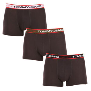 3PACK pánské boxerky Tommy Hilfiger černé (UM0UM03107 0SA) M