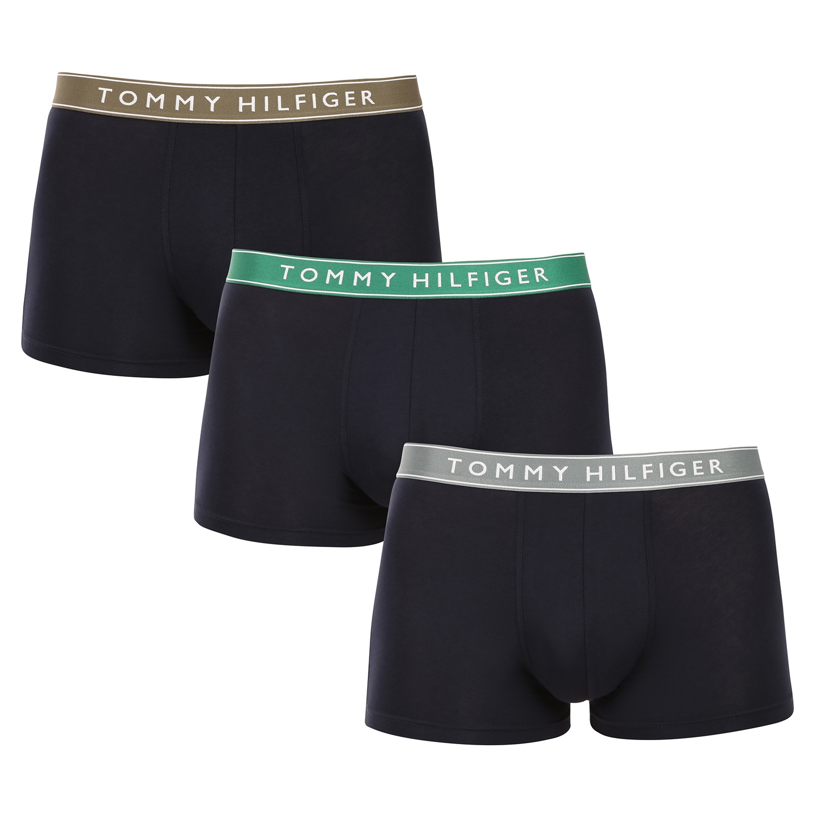 3PACK pánské boxerky Tommy Hilfiger černé (UM0UM03457 0WK) L