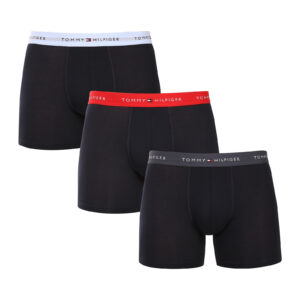 3PACK pánské boxerky Tommy Hilfiger tmavě modré (UM0UM02765 0Y3) L