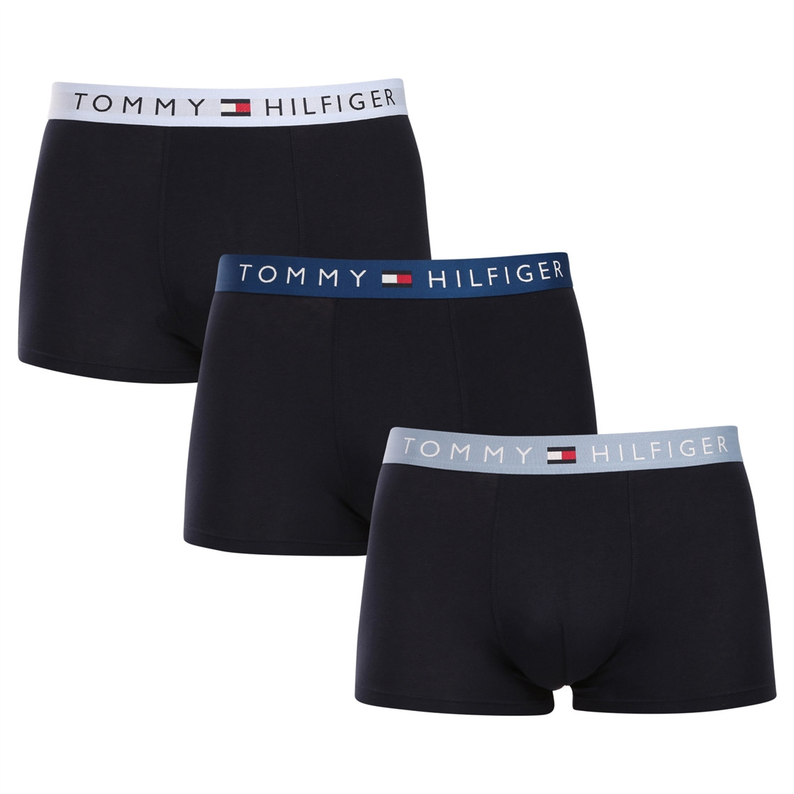 3PACK pánské boxerky Tommy Hilfiger tmavě modré (UM0UM03181 0TV) M