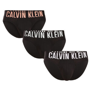 3PACK pánské slipy Calvin Klein černé (NB3607A-VVN) XXL