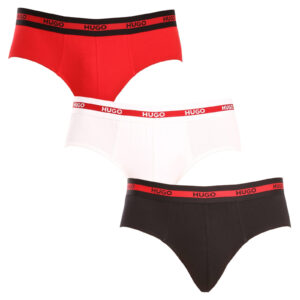 3PACK pánské slipy HUGO vícebarevné (50492378 621) L