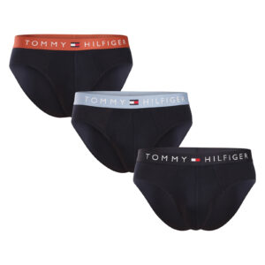 3PACK pánské slipy Tommy Hilfiger černé (UM0UM03575 0T1) M