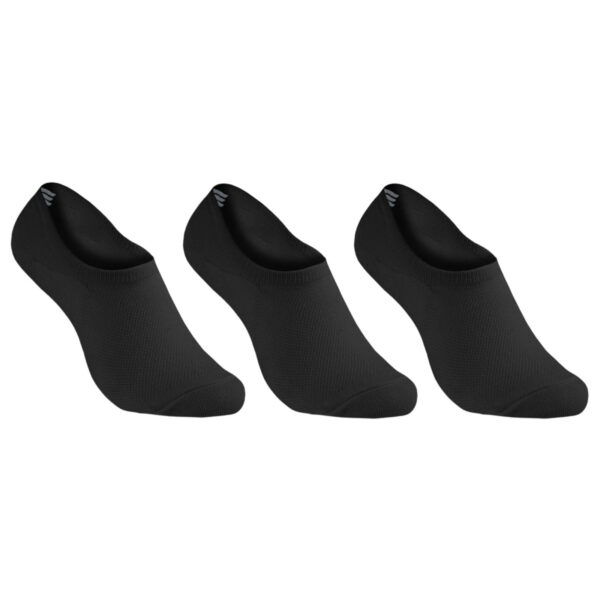 3PACK ponožky Benysøn extra nízké černé (B-6001) S