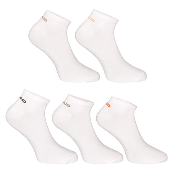 5PACK ponožky HEAD nízké bílé (701230708 002) L