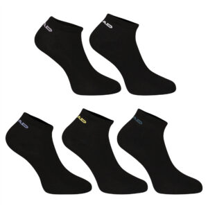 5PACK ponožky HEAD nízké černé (701230708 003) M