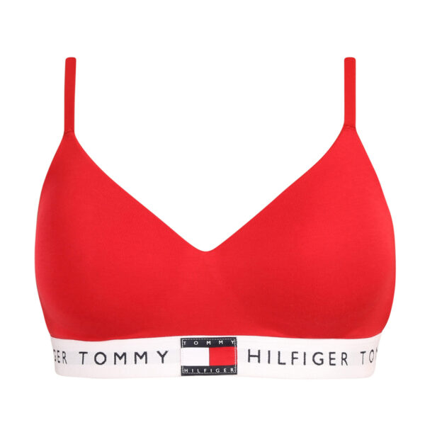 Dámská podprsenka Tommy Hilfiger červená (UW0UW05715 XLG) M