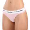 Dámská tanga Calvin Klein růžová (F3786E-SQL) L - Image 2