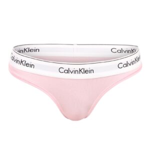 Dámská tanga Calvin Klein růžová (F3786E-SQL) L