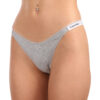 Dámská tanga Calvin Klein šedá (QD5157E-P7A) XS - Obrázek 2