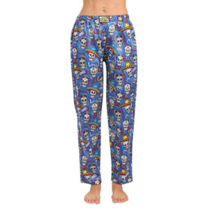 Dámské kalhoty na spaní Styx lebky (DKD1856) M