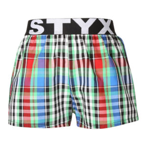 Dětské trenky Styx sportovní guma vícebarevné (BJ1036) 4-5 let