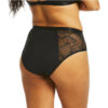 Menstruační kalhotky Love Luna černé LUXE Lace Midi BRIEF (LLUWLAMI) XXXL - Image 2