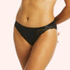 Menstruační kalhotky Love Luna černé LUXE Lace Midi Tanga Brief (LLUWLATA) S - Image 2