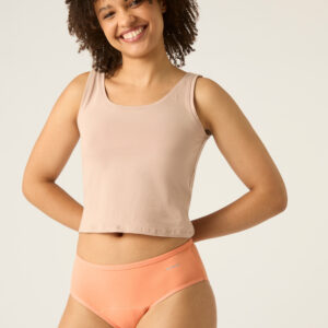 Menstruační kalhotky Modibodi Basic Mid-Rise Brief Moderate-Heavy Papaya (MODI4110P) 3XL