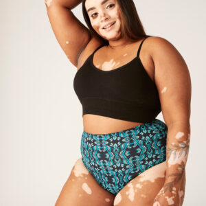 Menstruační kalhotky Modibodi Seamfree Full Brief Moderate-Heavy Hypnotic Blue (MODI4060HB) M