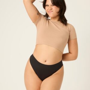 Menstruační kalhotky Modibodi Seamfree Hi-Leg Cheeky Moderate-Heavy (MODI4079) 3XL