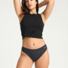 Menstruační kalhotky PUMA & Modibodi Seamfree Active Bikini Moderate-Heavy Onyx Grey (MODI4073OG) L - Image 2