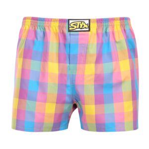 Pánské trenky Styx klasická guma vícebarevné (A1101) L