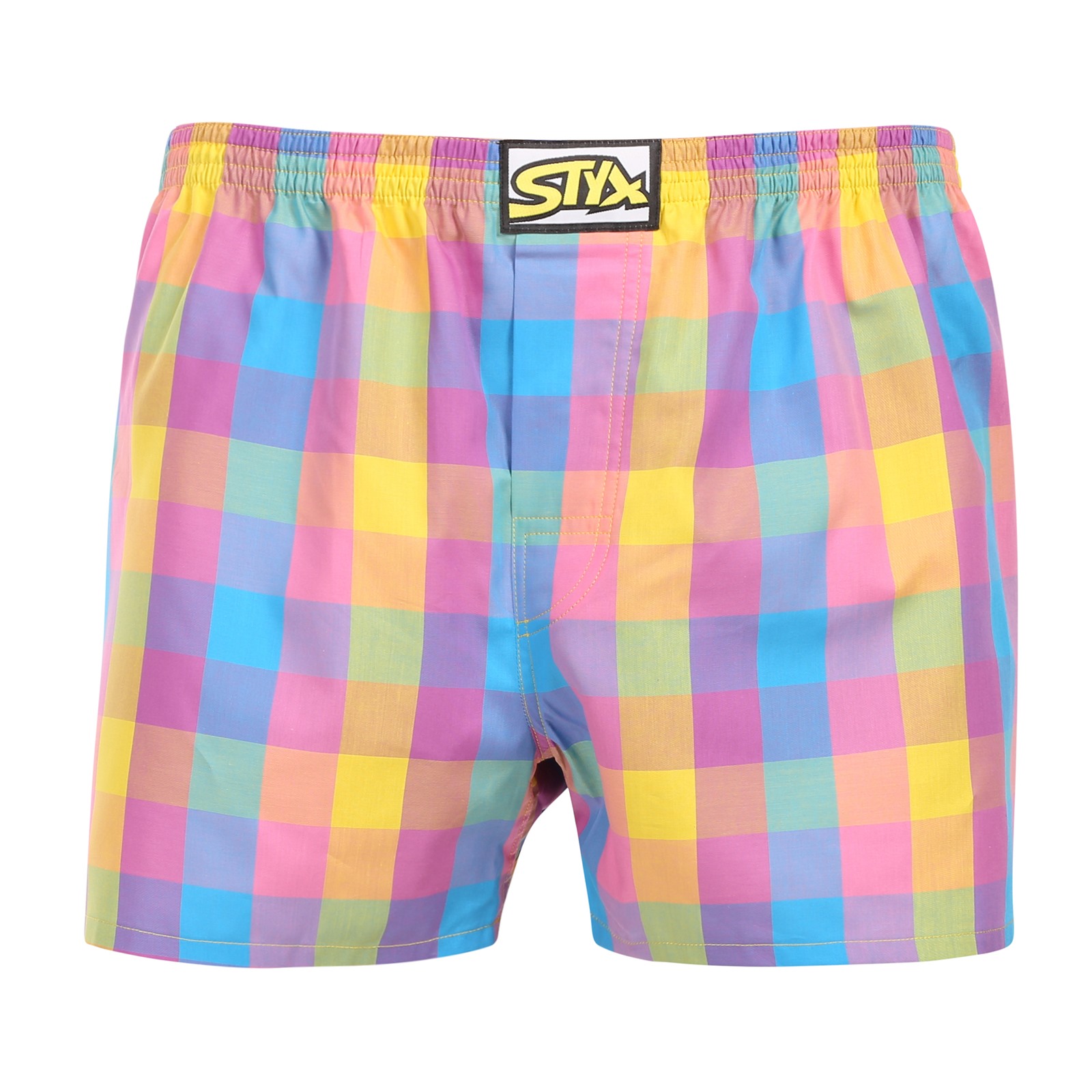 Pánské trenky Styx klasická guma vícebarevné (A1101) L