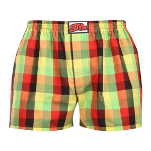 Pánské trenky Styx klasická guma vícebarevné (A1104) L