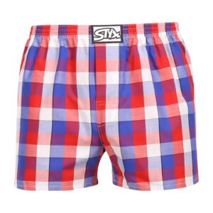 Pánské trenky Styx klasická guma vícebarevné (A1107) L