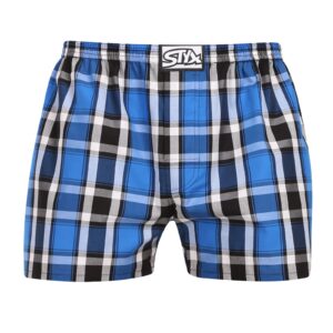 Pánské trenky Styx klasická guma vícebarevné (A1109) L