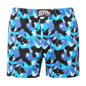 Pánské trenky Styx premium art klasická guma maskáč hranatý (AP1858) XXL