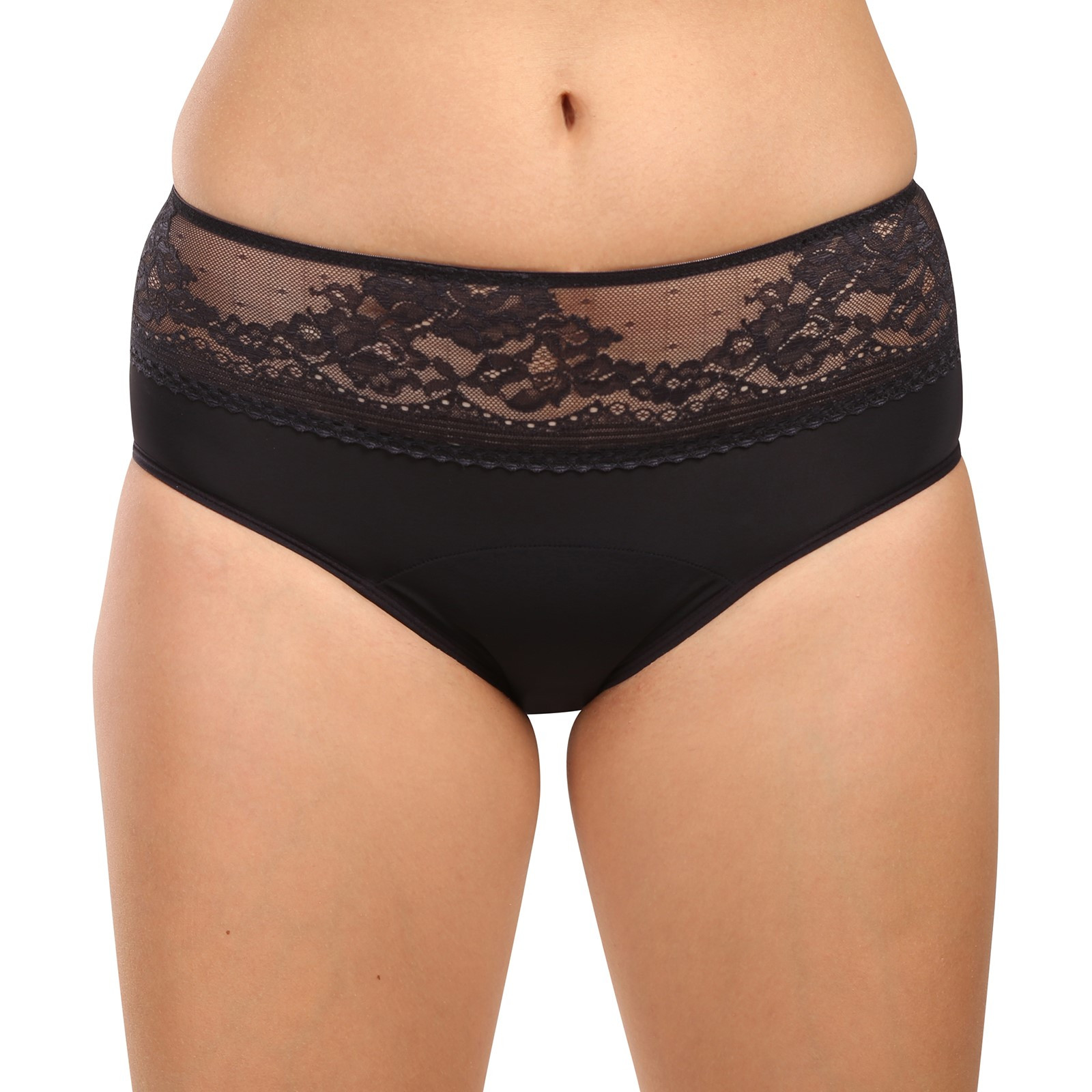 2PACK Menstruační kalhotky Dorina Eco Moon Lace Midi (DOR052) XS - Obrázek 2