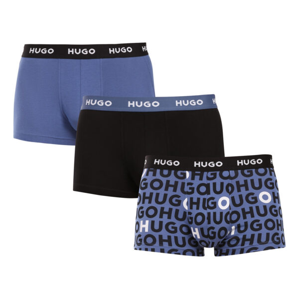 3PACK pánské boxerky BOSS vícebarevné (50532550 976) S