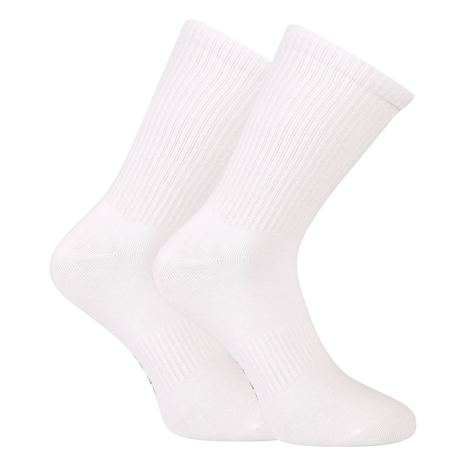 3PACK ponožky Benysøn vysoké bílé (B-6202) S - Obrázek 2