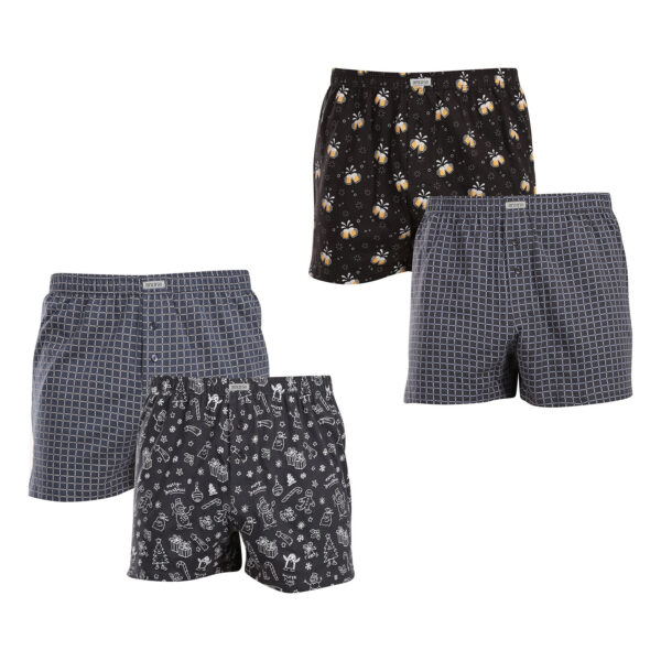 4PACK pánské trenky Andrie vícebarevné (PS 5818-4mix) XL