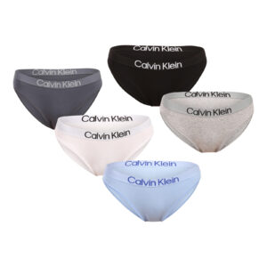 5PACK dámské kalhotky Calvin Klein vícebarevné (QD5332-31G) S