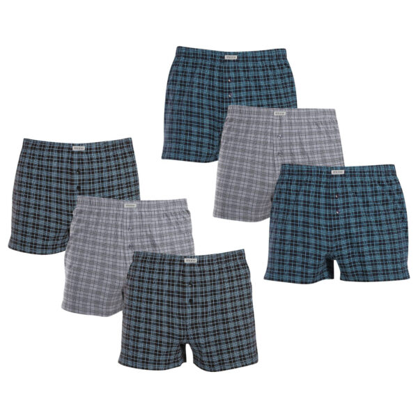 6PACK pánské trenky Andrie vícebarevné (PS 5768) M