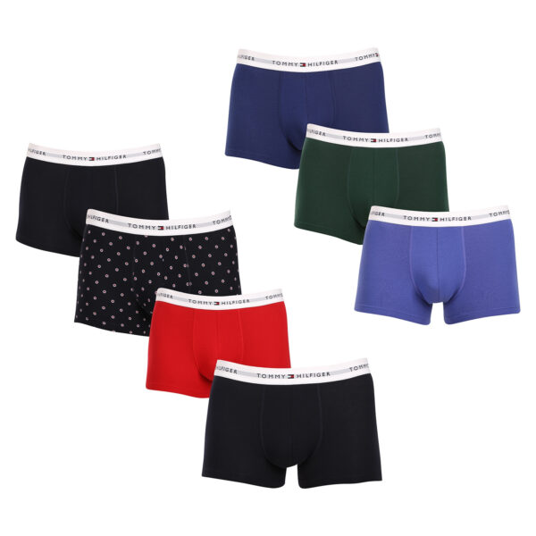 7PACK pánské boxerky Tommy Hilfiger vícebarevné (UM0UM03383 0WO) L