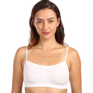 Dámská podprsenka Moravec bezešvá bílá (Daily top) S/M