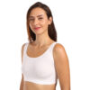 Dámská podprsenka Moravec bezešvá bílá (Sport top) L/XL - Image 2