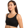 Dámská podprsenka Moravec bezešvá černá (Sport top) L/XL - Image 2