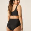 Menstruační plavky Modibodi Hi-Waist Bikini Brief Light-Moderate černé spodní díl (SWSBHKLMBLAW) 3XL - Image 2